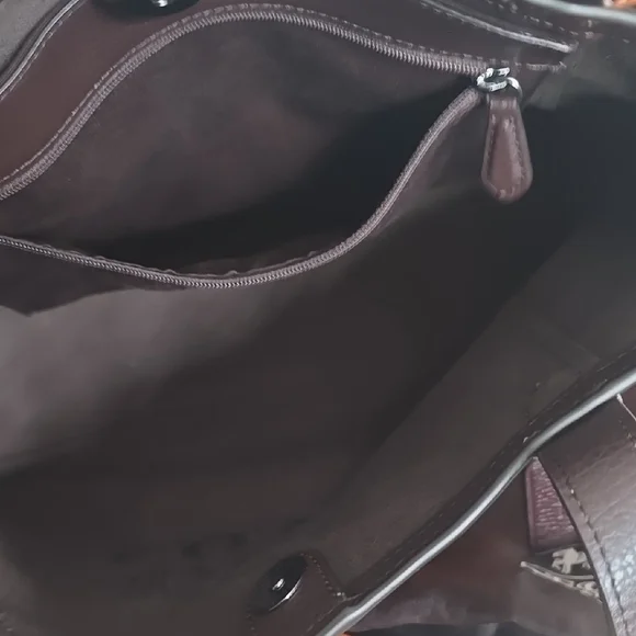 Coach Tote 27 Brown Leather - Picture 5 of 12